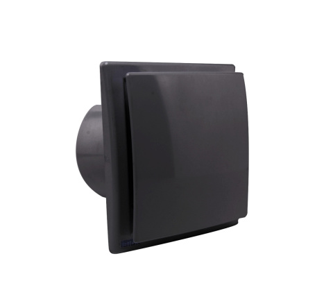 Wentylator łazienkowy serii OK. Czarny Połysk. Wyposażenie standard. Średnica 100 mm Wentylator łazienkowy serii OK. Czarny Połysk. Wyposażenie standard. Średnica 100 mm