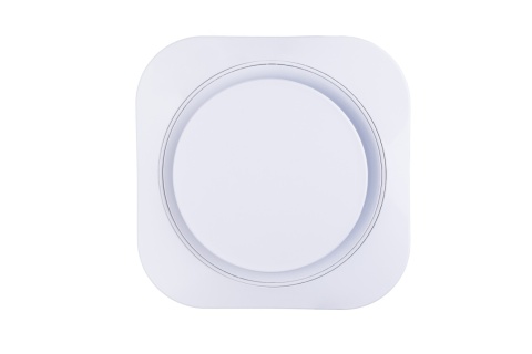 Nowoczesny wentylator łazienkowy serii RING. Średnica 100mm. Standard. Kolorowa opaska do wybory w zestawie