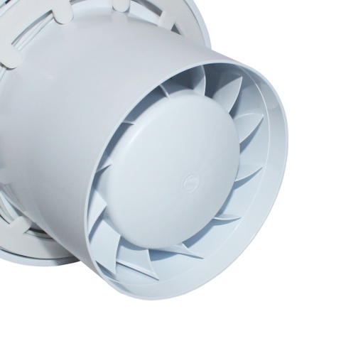 Klasyczny wentylator łazienkowy serii MM Ø 100mm Standard Biały ABS