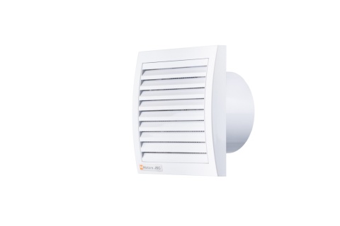 Klasyczny wentylator łazienkowy serii MM. Średnica 100mm. Standard