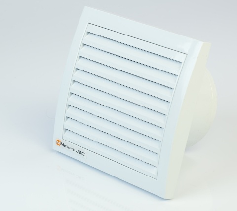 Klasyczny wentylator łazienkowy serii MM. Średnica 100mm. Standard