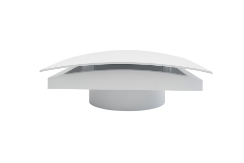 Kratka wentylacyjna Anemostat ABS Biała Elipsa 100mm |