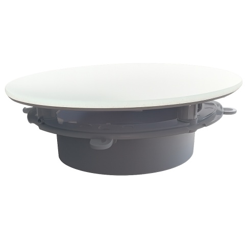 Kratka wentylacyjna Anemostat Okrągła Szklana Biały Połysk 100mm Kratka wentylacyjna Anemostat Okrągła Szklana Biały Połysk 100mm