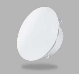 Kratka wentylacyjna Anemostat Okrągła Szklana Biały Połysk 100mm