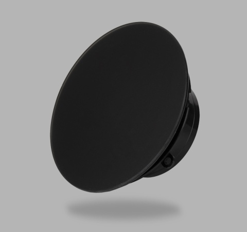 Kratka wentylacyjna Anemostat Okrągła Szklana Czarna Mat 100mm Kratka wentylacyjna Anemostat Okrągła Szklana Czarna Mat 100mm