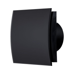 Kratka wentylacyjna Anemostat Szklana Czarna Mat Elipsa 100mm |