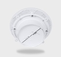 Wentylator łazienkowy serii MMP - Szklany Panel Biały Połysk. ULTRA CICHY. Wyposażenie timer. Średnica 100 mm