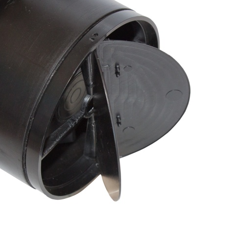 Wentylator łazienkowy.Krótki króciec. Szklany Panel Mat ELIPSA. Timer