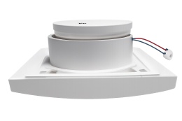 Wentylator łazienkowy Krótki króciec Czujnik Swiatła & Timer Klasyczny baiły ABS