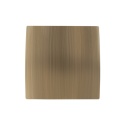 Wentylator łazienkowy krótki króciec Vintage gold panel Elipsa Standard Ø100mm klapa