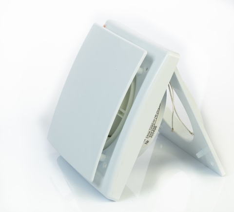 Wentylator łazienkowy serii MM-OK. Biały Panel. Krótki króciec - 38 mm. ULTRA CICHY. Wyposażenie Higrostat. Średnica 100 mm Wentylator łazienkowy serii MM-OK. Biały Panel. Krótki króciec - 38 mm. ULTRA CICHY. Wyposażenie Higrostat. Średnica 100 mm