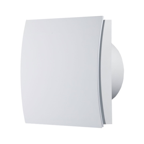 Wentylator łazienkowy serii MMP. Biały Plastikowy. Panel Elipsa. Timer. Średnica 100 mm Wentylator łazienkowy serii MMP. Biały Plastikowy. Panel Elipsa. Timer. Średnica 100 mm