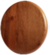 Wentylator do SAUNY serii MMS. Panel Okragły Naturalne Drewno. Średnica 100 mm